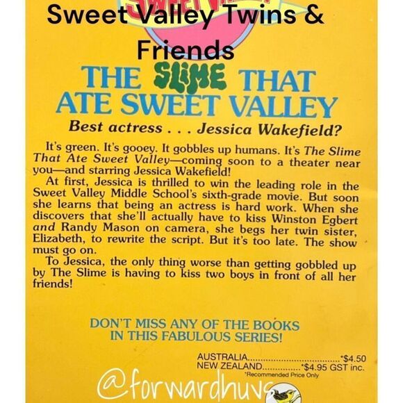 Bundle Sale 3 for $15 | Twins & Friends | The Slime That Ate Sweet Valley - Picture 3 of 10